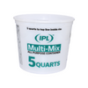 5 quart mix and measure container without handles by Leaktite. Available at Cincinnati Color Paint & Coatings in Cincinnati Ohio.