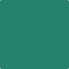 Benjamin Moore's paint color 609 Lucky Shamrock from Cincinnati Color Company.