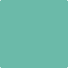 Benjamin Moore's paint color 648 Kokopelli Teal from Cincinnati Color Company.