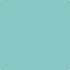 Benjamin Moore's paint color 669 Oceanic Teal from Cincinnati Color Company.