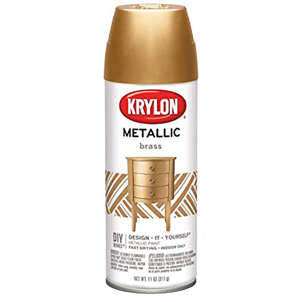 Krylon K02769007 Krylon Fusion All-In-One Metallic Dark Metal